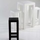 Jut Mesa 50 eats standing Vondom white