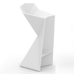 Sgabello di vertex Vondom bianco 