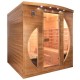 Sauna Infrared Spectra 4 Places Quartz and Magnesium