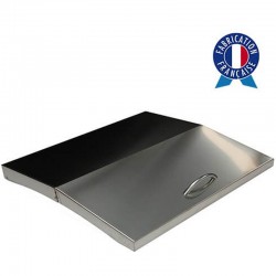 Couvercle pour Plancha Tout Inox Lagoa 3 Feux Gaz