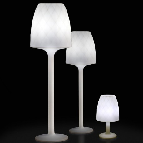 Lampe Vases Vondom Design Blanche H180 Lampe Vases Vondom Design Blanche H180