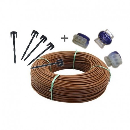 Cable kit Perimetral 150 m con uñas para cortacésped Robot Ambrogio