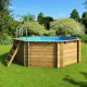 Piscine Bois Weva Octogonale 530 BWT myPOOL