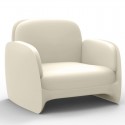 Armchair Vondom lounge Pezzettina Ecru mat