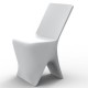 Lot de 2 Chaises Vondom Design Sloo Blanc