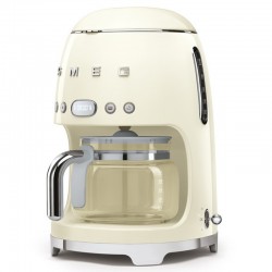 Smeg programmable coffee maker year 50 Chromé cream