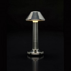 Luz de mesa Imagilights Led Wireless Collection Moments Lava Grey Cone