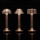 Luminaire de Table Imagilights Led Sans Fil Collection Moments Bronze Cône