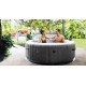 Spa Gonflable Intex Baltik Bulles Luxe Gris Cérusé 4 Places