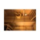 Sauna traditionnel Sense 3 places Pack complet avec Poêle Harvia 3,5 kW + pierres & accessoires