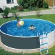 Round Pool Azuro PoolMarina Luxury Freestanding or Buried 5.5x1.20
