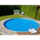 Round Pool Azuro PoolMarina Luxury Freestanding or Buried 5.5x1.20