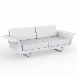 Vondom Delta sofa white 2 seats