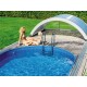 Pool-Schutz aus Aluminium und Polycarbonat 514 x 1066 x 178