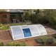 Pool shelter in Aluminum and Polycarbonate 390 x 642 x 75