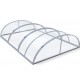 Pool shelter in Aluminum and Polycarbonate 390 x 642 x 75