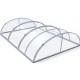 Pool shelter in Aluminum and Polycarbonate 390 x 642 x 75