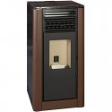 Estufa de pellets Escalor 10Kw Brown Vintage Isabella