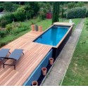 Pool Container CosyPool Premium 244x605 H150 rectangle