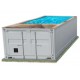 Zwembadcontainer CosyPool Swim Plus 244x605 H150 rechthoek CosyPool