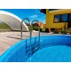 Oval Pool Azuro Ibiza 350x700 H120