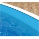 Zwembad Azuro Ronde 360x120 stijl grijze stenen met Zandfilter