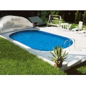 Oval Pool Ibiza Azuro 600x320 H120 with Sand Filter