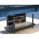 Chimenea de bioetanol Cosyflam Fire Bench B-One 4L Luxe