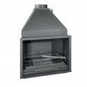 Ferlux built-in barbecue S70 steel with hood