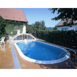 Ovaler Pool Ibiza Azuro 10mx416 H150
