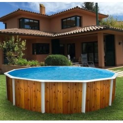 Above ground pool TOI Veta round 350xH120 with complete kit