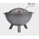 Garden Brazier Kongo Cook King Premium 85cm with 4 Accessories