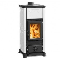 Holzofen Nordica Extraflame Emiliana 6.5kW weinrot