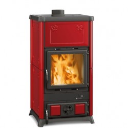 Estufa de leña Nordica Extraflame Fedora 8.3kW Burdeos