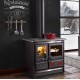 Wood stove Nordica Extraflame Rosa L 9kW Black