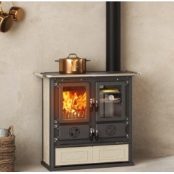 Wood stove Nordica Extraflame Rosa L 9kW Black