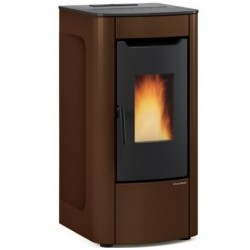 Ventilated pellet stove La Nordica Extraflame Sabry Prestige Line 7kW Black