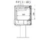 Ferlux Enya 80 centrale voet houtkachel 9,6 kW