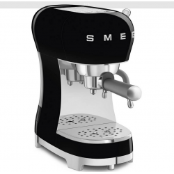 Smeg Espressomachine 50's Zwart Chroom