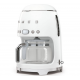 Smeg 50's Programmable Coffee Maker White Chrome