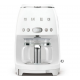 Cafetera Programable Smeg 50's Cromo Blanco