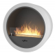 Chimenea de Bioetanol Incyrcle Infire con Vidrio 2 kW Blanco