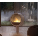 Chimenea de Bioetanol Incyrcle Infire con Soporte 2 kW Blanco