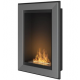 SIMPLEfire Frame 550 Edelstahl-Bioethanol-Kamin mit 1 Glasscheibe