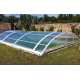 Low Pool Enclosure Lanzarote Removable Enclosure 12x4.7m