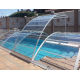 Cubierta de piscina baja Lanzarote Cubierta desmontable 13x5.7m