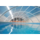 Low Pool Enclosure Lanzarote Removable Enclosure 13x5.7m