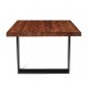 Annette Premium Wooden Dining Table 1.6x0.96m Walnut Colour