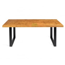 Annette Premium Esstisch aus Holz 1,95x0,96m Eiche Farbe