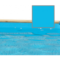 Blauwe zwembadfolie 510 H120cm Ubbink Océa